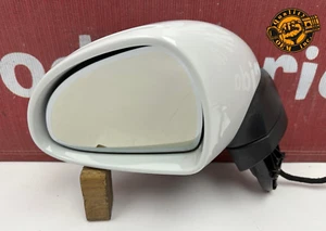 2013-2016 PORSCHE BOXSTER CAYMAN LEFT SIDE DOOR REAR VIEW MIRROR (WHITE) OEM 60k - Picture 1 of 14
