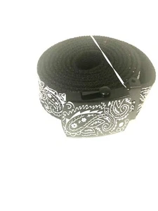 MILITARY CANVAS BELT BANDANA PATTERN 56" BUY 2 GET 1 FREE - Picture 1 of 3