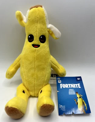 Jazwares | Fortnite Peely Banane | Stofftier Banana Gelb | 21 cm | Epic Games