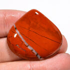 100% Natural Red Jasper Heart Shape Cabochon Loose Gemstone 29X32x5 Mm 42.00 Cts