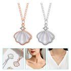 2 Pcs Shell Necklace Necklaces For Girls Gift Hawaii Gifts