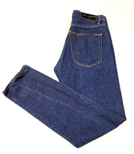 Acne Alternative Raw Jeans 29W/32L (Tag 30W) Blue Zip Close Organic Cotton