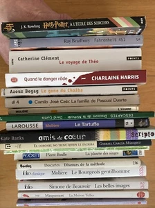 17 French Language Books Paperback - Foto 1 di 18