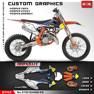 Kungfu Graphics Motorcycle Complete Custom Vinyl Sticker Kit for 85 SX 2018-2024 - Picture 1 of 17