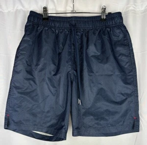 2(X)IST Swim Trunks Shorts Chevron Print Dark Navy Blue $75 Men's Size Large - Picture 1 of 7