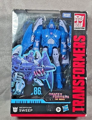 Figura Transformers Studios Series Voyager Class 2021 86 Sweep 7" Foto 1 de 4