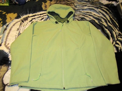CABELAS FULLZIP FLEECE HOODED JACKET WOMENS MEDIUM REG IN VERY GOOD CONDITION - Image 1 of 4