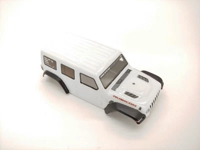 Axial SCX24 1/24 2019 Jeep Wrangler JLU CRC Factory Body w/ Mount WHITE - Image 1 of 4