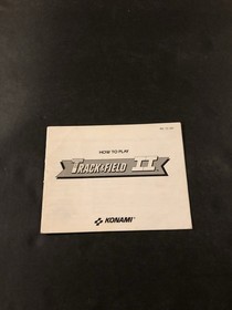 track and field 2 nes Manual Only