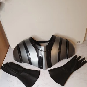 Darth Vader Adult Armor Shoulder Greaves Belt Chest Plate Cod Pce Rubies 00s - Picture 1 of 23