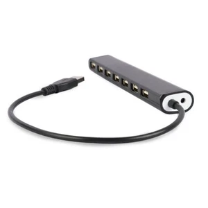 7 Port USB 2.0 HUB Black - Photo 1/1