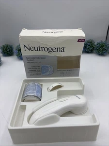 Neutrogena Microdermabrasion System Kit mit 12 verjüngenden Zügen NEU OFFENE BOX - Bild 1 von 12