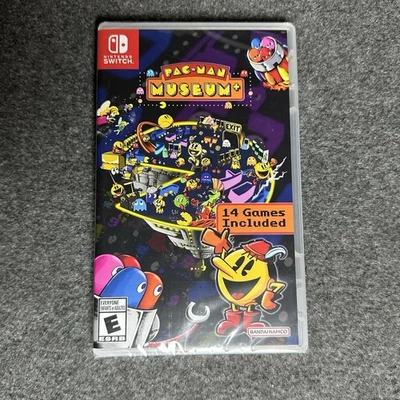 Pac-Man Museum Switch Brand New Factory Sealed NIB Complete CIB Nintendo Family - Image 1 of 2