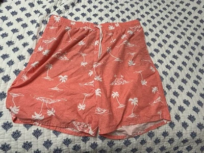 Old Navy XXL Swim Trunks Palm Tree Design - Image 1 of 4
