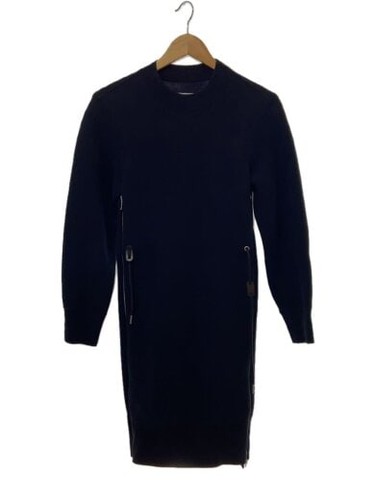 sacai Abito manica lunga 2 Cotone Nero SCW 059