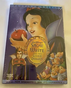 Snow White and the Seven Dwarfs, Disney (DVD) New *Sealed*. Platinum Edition - Picture 1 of 9