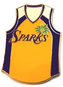 LA Sparks Pin WNBA Pins Sparks Jersey Pin VNT RARE Sparks Basketball Jersey Pin - Picture 1 of 3