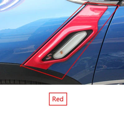 For Mini Cooper Countryman S Car fender Side Scuttles Trim Decor Decal ABS Cover - Image 1 of 4