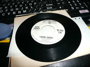 record 45 rare Black Sabbath promo on WB Tomorrow's Dream Laguna Sunrise NM- - Picture 1 of 4