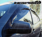 Jdm Visor Deflector Out-Channel Smoke Tint 4Pc For Dodge Ram 1500 Crew Cab 06-08