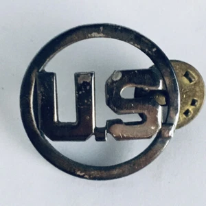 Vtg United States Air Force Silver Collar Pin Made in USA N.S. Meyer N.Y. M22 - Picture 1 of 5