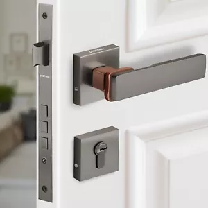 Heavy Duty Mortise Main Door Lock Set For Home With 3 Brass Keys - Picture 1 of 5