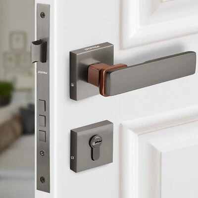 Heavy Duty Mortise Main Door Lock Set For Home With 3 Brass Keys - Image 1 of 4