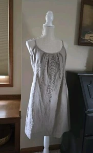 Neu Eileen Fisher natürliches Cami-Kleid für Damen mit Falten PS SMALL PETITE 248 $ - Bild 1 von 14