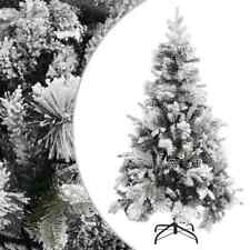 Christmas Tree with Flocked Snow&Cones 195 cm PVC&PE