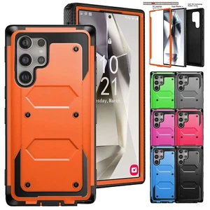For Samsung Galaxy S24 S24+ S24 Ultra 5G Shockproof Dual Layer Case Rugged Cover - Picture 1 of 54