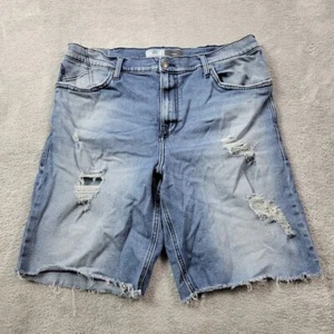 Pantalones Cortos Rock & Republic Asher Para Hombre 40 Azul Jeans Pantalones Cortos Envejecidos Bermudas - Imagen 1 de 10