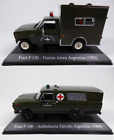 Set of 2 Military Ambulances 1/43 Ford F-100 + F-150 Diecast Model Car SA13+SA15