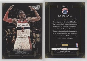 2015 Panini Black Friday Panini Collection John Wall #11