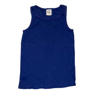 Mini Boden Girls Blue Tank Top Shirt Sz 9/10