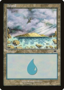 MTG ISLAND FOIL POOR - ISOLA 338 ONS - Picture 1 of 1