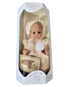 VINTAGE SEALED 1989 Max Zapf Balica Becky 11" Baby Doll Petite & Poseable Vinyl - Picture 1 of 4