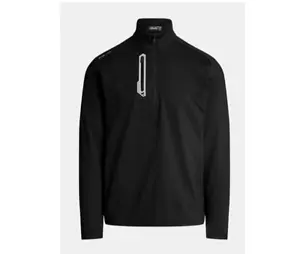Jersey de rendimiento para hombre RLX Ralph Lauren suéter con cremallera en cuarto negro S - Imagen 1 de 10