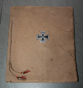 Fotoalbum Kriegserinnerungen 1. Weltkrieg Eisernes Kreuz 1914 Hansa Drogerie - Bild 1 von 5