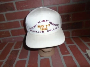 BROOKLYN COLLEGE VINTAGE 1993 NATIONAL ALUMNI WEEKEND SNAPBACK HAT-VERY RARE - Picture 1 of 7