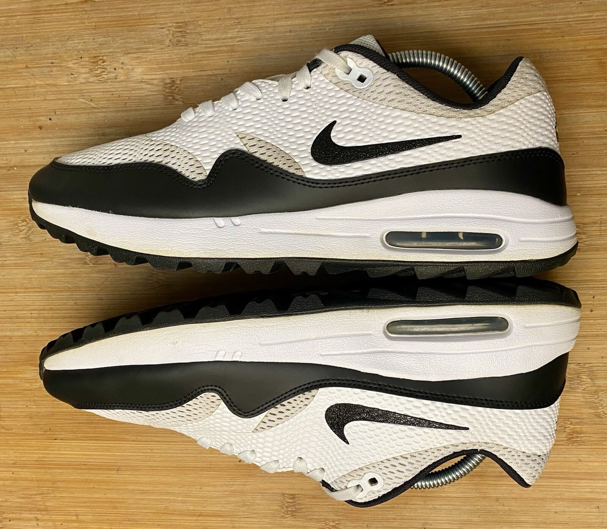 Nike Air Max 1 Golf White Black for Sale | Authenticity Nike Air Max 1 Golf White Black for Sale | Authenticity