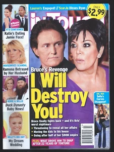 In Touch Weekly Magazine October 28, 2013 Bruces Revenge on Kris Kardashian - Picture 1 of 2