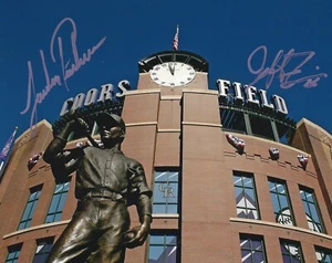Jeff Francis/Jordan Pacheco Autographed Signed 8x10 Photo - MLB Rockies - w/COA - Picture 1 of 1