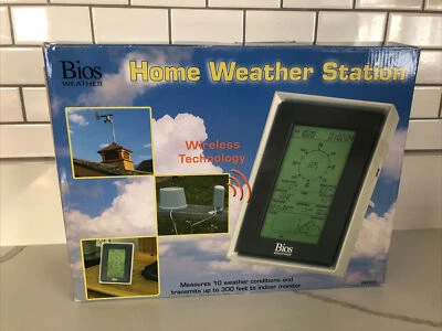 BIOS Home Weather Station #BW995,  Wireless Digital Weather Station (NIB) - Image 1 of 4