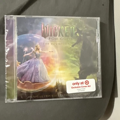Wicked: For Good The Soundtrack (Target Exclusive) CD BRAND NEW SEALED! - Imagem 1 de 2