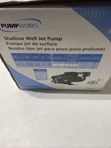 Pump Works PWJET50 Black Cast Iron Shallow Well Jet Pump Wells up to 25 Feet   - Picture 1 of 10