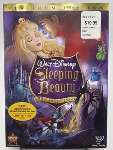 Sleeping Beauty (DVD, 2008, 2-Disc Set, Platinum Edition) Sealed - Foto 1 di 5
