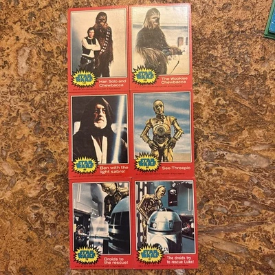 1977 Star Wars Chewbacca, Han Solo, Ben, See-Threepio, R2-D2 - Image 1 of 4