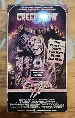 Creepshow 1992 VHS Warner Bros Hits Stephen King George Romero Classic Horror - Image 1 of 4