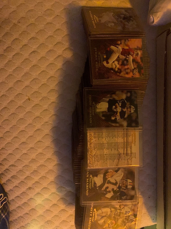 Tarjetas coleccionables NFL Pinnacle 1997 llenas de acción #1-125 Foto 1 de 1