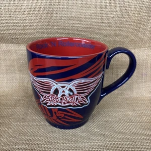 Rock N Rollercoaster Coffee Mug~ Aerosmith Guitar ~ Disney Parks * - Picture 1 of 3